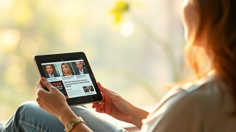 Keeping Up with Celebrity News in a Low-Stress Way